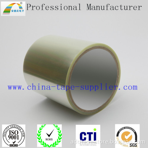 Clear Pet High Temp Resistant Silicone Tape for Welding (T=0.08mm)